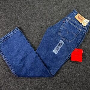 Levi's Jeans Juniors 9 M 517 Slim Fit Boot Cut Dark Wash Denim NEW
